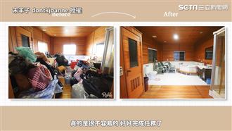 透天囤萬件衣物　整理師打理不到一天