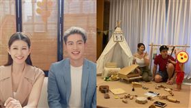  許孟哲為女兒Doreen辦抓周。(圖／趙孟姿臉書，IG)