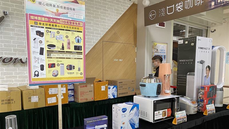 燦坤防疫應援！天天抽10萬整單免費