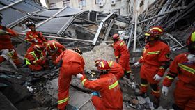 中國蘇州飯店倒塌！搜索逾24小時　8人遇難、仍有9失蹤（圖／翻攝自中國消防微博）