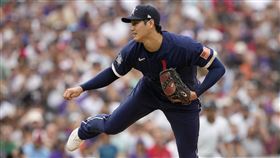 ▲大谷翔平投1局無失分，拿下明星賽勝投。（圖／美聯社／達志影像）