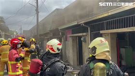 嘉義市彭男先毆打母親，再於家中縱火後逃逸。（圖／翻攝畫面）