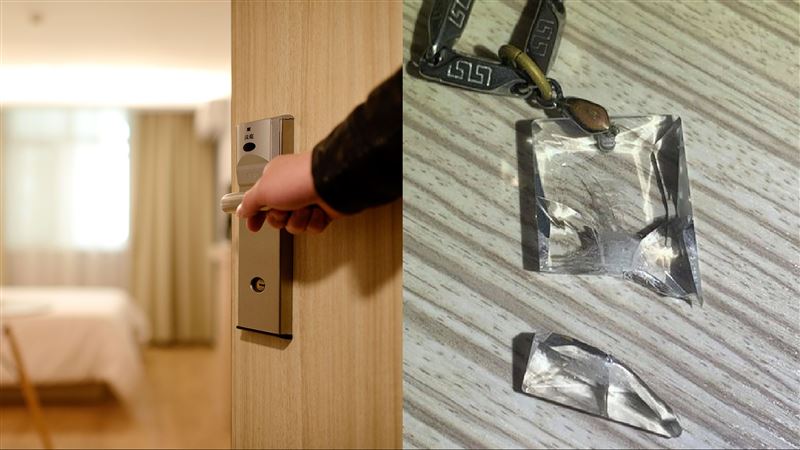 跟妻去汽旅「佛牌斷2截」他驚：擋煞