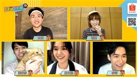 張睿家、嚴正嵐、李齊上線大聊新戲。（圖／蝦皮直播提供）