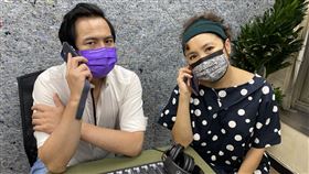 謝麗金、馬國賢主持Podcast。（圖／艾迪昇提供）