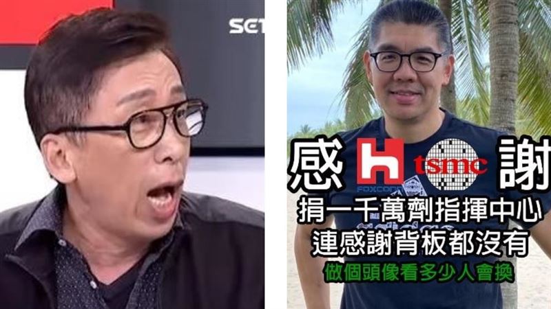 連勝文批沒感謝背板　苦苓1句話神回