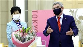 ▲國際奧會主席巴赫（Thomas Bach）稱讚東京奧運防疫規定。（圖／美聯社／達志影像）