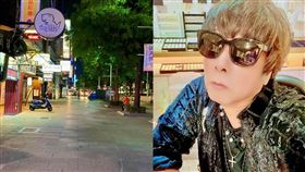 曹西平貼文表示，對於曹經很熱鬧的西門町落沒，感到很難過。（圖／翻攝自曹西平臉書）