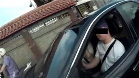 台北,北投,喝水,車上,開罰,搶錢式執法,口罩（圖／翻攝畫面）