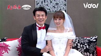 結婚畫面甜爆了！天驕女星披婚紗嫁人