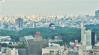 東京天空驚見人頭氣球！網友全嚇壞
