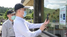 徐國勇視察陽明山。（圖／內政部營建署提供）