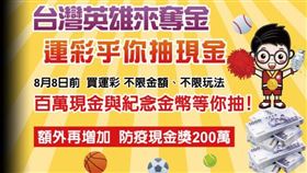 ▲台灣運彩正在舉辦為奧運健兒加油的抽獎活動。（圖／取自台灣運彩官網）