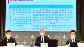 少年事件被害人到庭陳述意見案　部分違憲司法院16日召開記者會，由秘書長林輝煌（中）透過線上直播方式說明釋字第805號解釋，大法官認為少年事件處理法相關條文，未明文規範被害人於少年保護事件中得到庭陳述意見，不符憲法正當法律程序原則而部分違憲。（司法院提供）中央社記者蕭博文傳真　110年7月16日