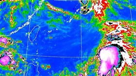 烟花颱風恐今晚生成，圖／中央氣象局