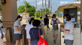 微解封首周末，麗寶麗園，未見報復性出遊人潮