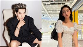 吳亦凡愈網紅都美竹的感情糾葛又有進展。（圖／翻攝自吳亦凡、都美竹微博）