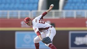 ▲樂天桃猿低肩投手黃子鵬。（圖／中華職棒提供）