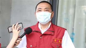 0717 侯友宜關心疫苗接種情形（圖／新北市府提供）