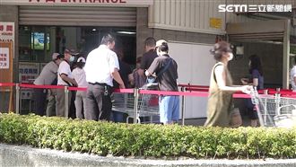 消毒3天復業！直擊內湖好市多人潮