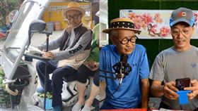 國寶級諧星「脫線」陳炳楠/疫情期間跟兒子一起開直播。臉書