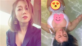 白雲經常在社群分享大尺度辣照。（圖／翻攝自白雲IG）