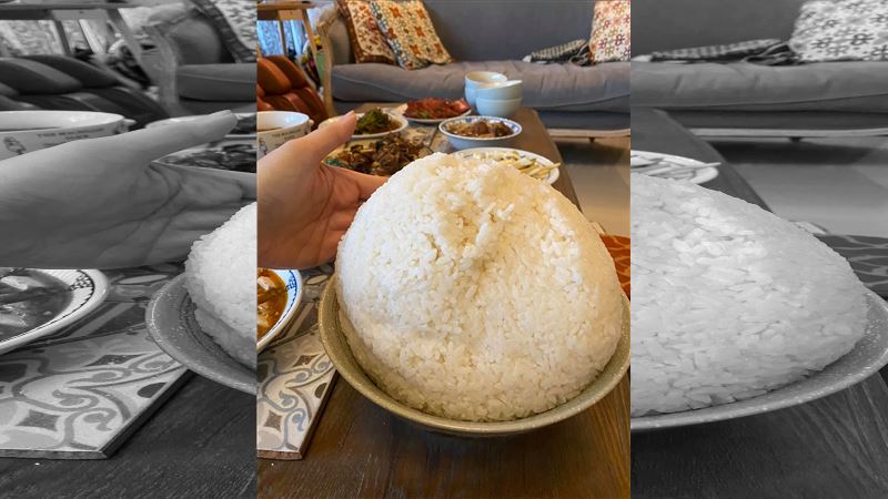 熱炒出現「白飯怪獸」　網暴動求地址