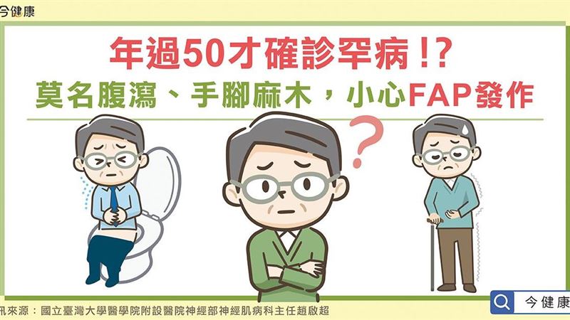 FAP症狀多元　3大神經病變大不同