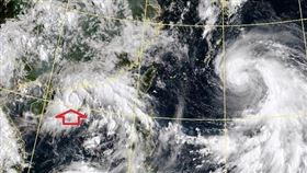 鄭明典提醒要小心「查帕卡」颱風。（圖／翻攝自鄭明典臉書）