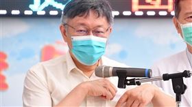 柯文哲，赴北榮致感謝狀