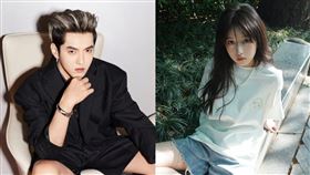 前「SNH48」成員張丹三公開吳亦凡搭訕她的私訊紀錄。（圖／翻攝自微博）