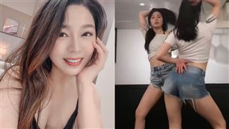 白家綺炸馬甲線　母女尬舞片震撼全網