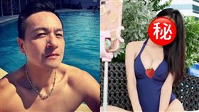 小鐘被爆曾暗戀黃喬歆。（圖／翻攝自小鐘、黃喬歆IG）