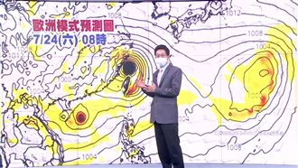 烟花明轉中颱　吳德榮：留意藤原效應