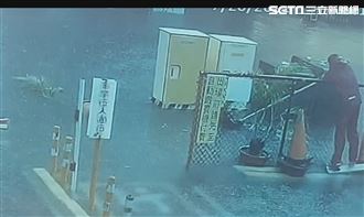 高雄女涉水觸電！這處測出175伏特