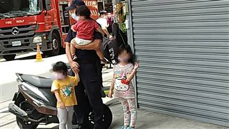 火場暖警「1抱2牽」網瘋喊：可以嫁