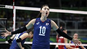 ▲韓國女排「女帝」金軟景。（資料照／美聯社／達志影像）