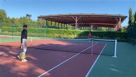 ▲謝淑薇現身東京，陪練妹妹謝語倢。（圖／翻攝自謝語倢臉書）