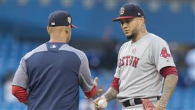 ▲墨西哥投手維拉史奎茲（Hector Velazquez）檢測呈現陽性。（圖／美聯社／達志影像）