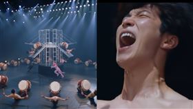 吊半空中旋轉！傑尼斯肉體極限　超狂「腹肌太鼓」震撼升級
圖翻攝自松竹チャンネル/SHOCHIKUch YouTube