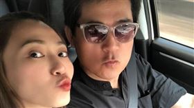 侯怡君，蕭大陸。(圖／侯怡君臉書)