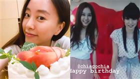 劉容嘉20日慶祝38歲生日，好姊妹郭書瑤（瑤瑤）在IG曬10年前合照祝福