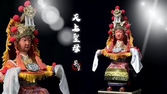 泥塑創作家楊肅偉　廟會模型塑成藝術