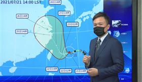 中央氣象局,烟花颱風