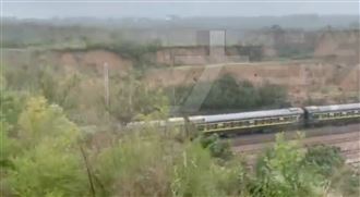 中國爆百年洪災　2千人受困火車斷糧