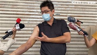 槓吳宗憲里長遭毆打　鄧長安抱傷現身