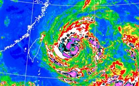 北市「災害應變中心」晚間二級開設：烟花胖胖慢慢要警覺！