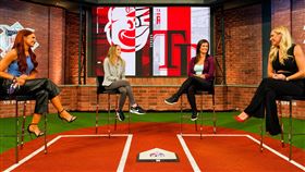 ▲美國職棒大聯盟轉播首度全由女性擔綱。（圖／翻攝自MLB推特）