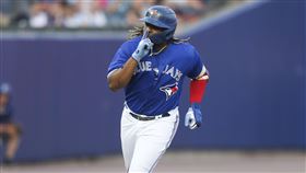 ▲小葛雷諾（Vladimir Guerrero Jr.）炸裂本季第32轟。（圖／美聯社／達志影像）