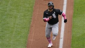 白襪新秀「賓士哥」Yermin Mercedes。（圖／美聯社／達志影像）